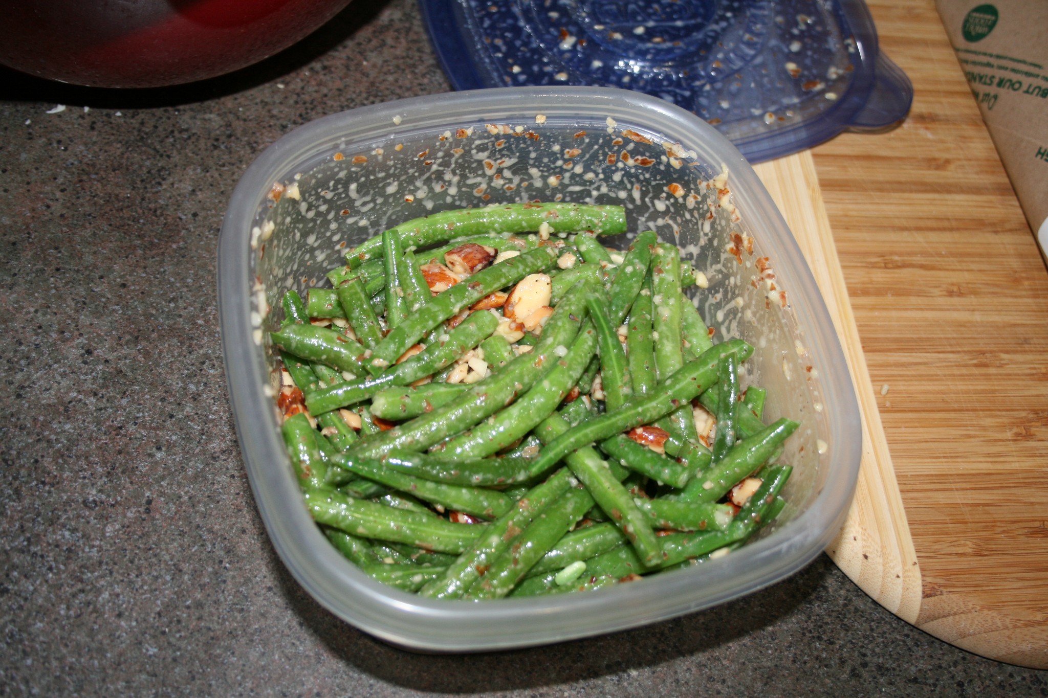 Green beans and Almonds