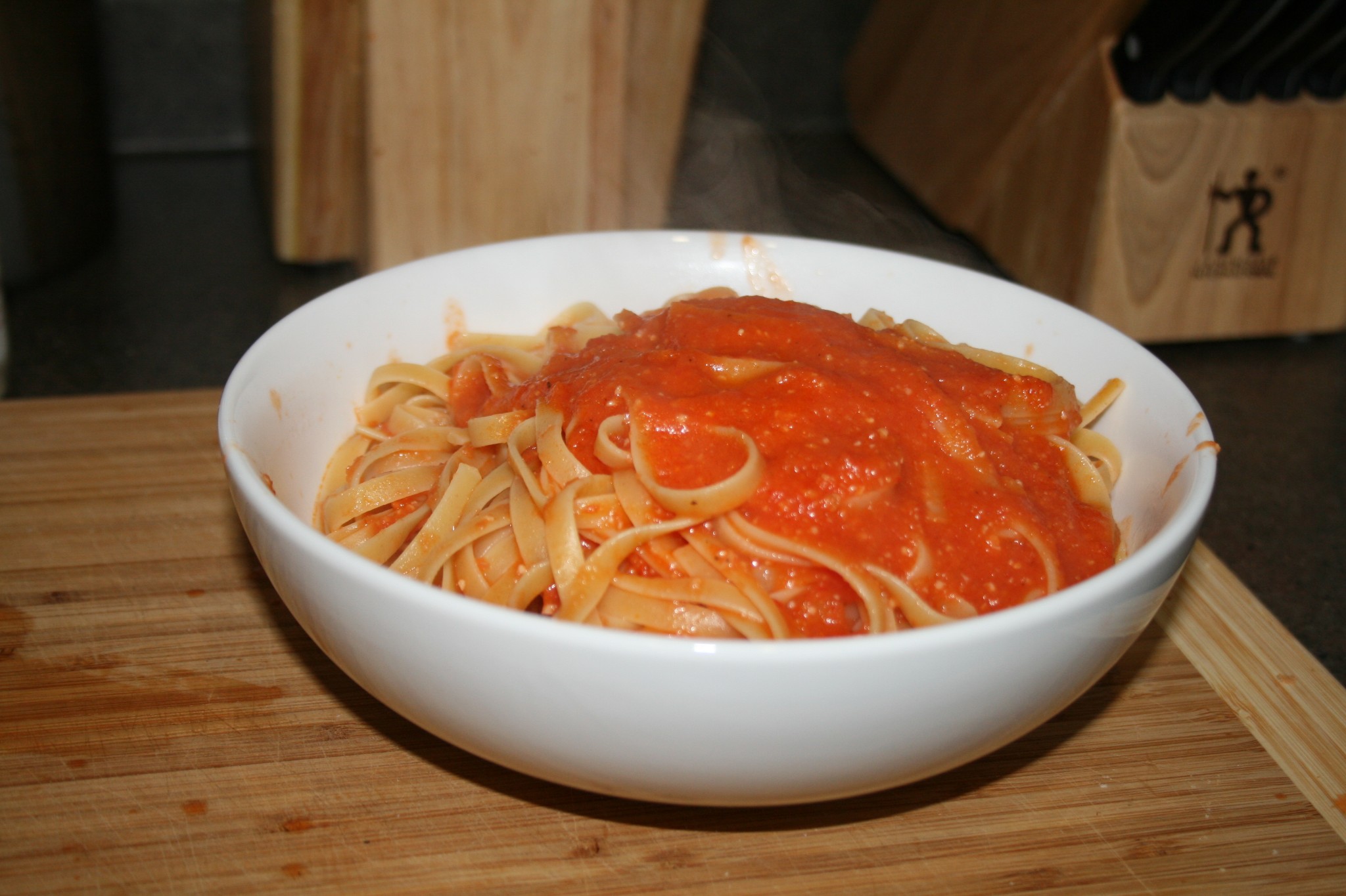 Pasta and Tomato Sauce