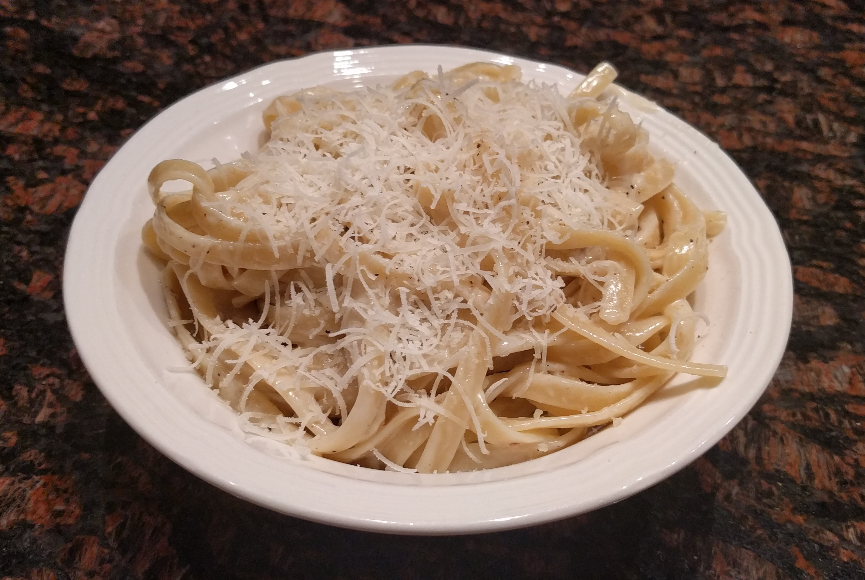 Lighter Fettuccine Alfredo I